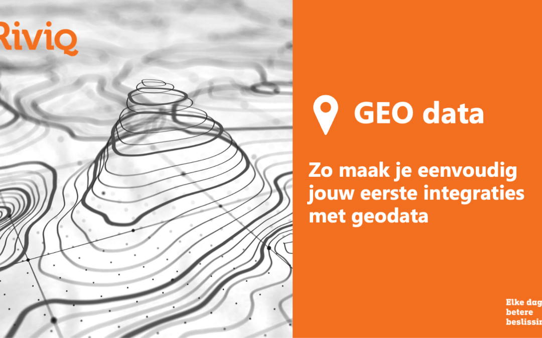 Zo maak je eenvoudig jouw eerste integraties met geodata