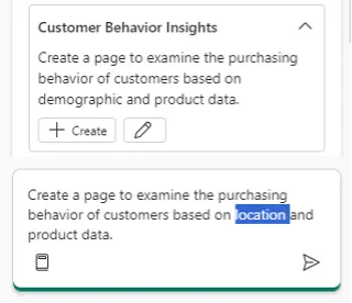 Copilot in Power BI test 3