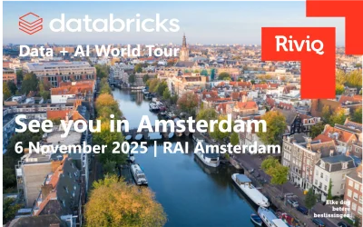 Riviq is sponsor van Databricks Data + AI World Tour in Amsterdam
