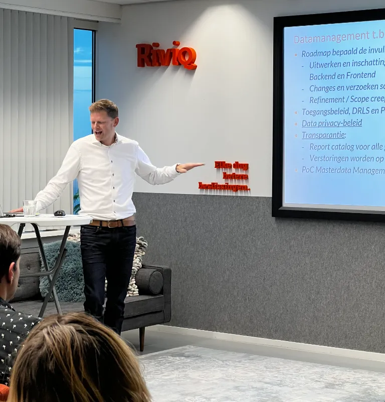 Tapas en talks data gedreven werken in de praktijk - Rick